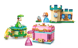 Il sito online di Le creazioni incantate di Aurora Merida e Tiana LEGO