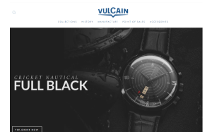 Il sito online di Vulcain