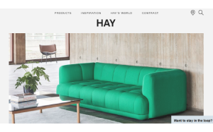 Il sito online di HAY.dk