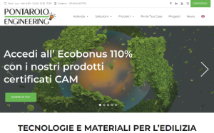 Il sito online di Pontarolo Engineering