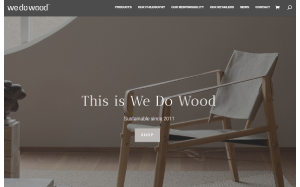 Il sito online di We Do Wood