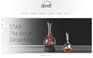 Il sito online di Zieher