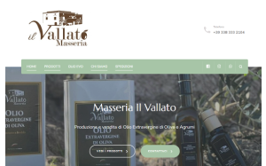 Il sito online di Masseria il Vallato