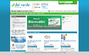 Il sito online di Del Verde Farmacia