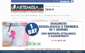 Il sito online di Artemisia Lab