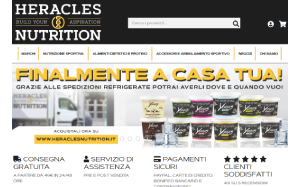Il sito online di Heracles Nutrition