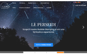 Il sito online di Le Perseidi Glamping