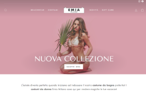 Il sito online di Emia Milano