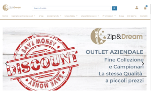 Visita lo shopping online di Zip and Dream