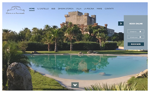 Il sito online di Castello di Falconara