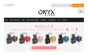 Il sito online di Onyx Store
