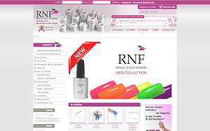 Il sito online di Royal Nail Fashion