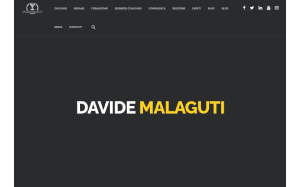 Il sito online di Davide Malaguti