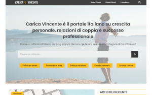 Il sito online di Carica Vincente