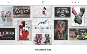 Visita lo shopping online di Magic Art Canvas.com/