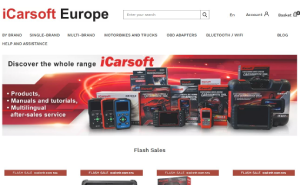 Il sito online di iCarsoft Europe
