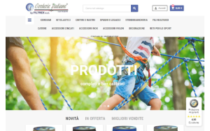 Il sito online di Corderie Italiane