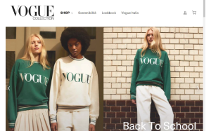 Il sito online di Vogue Collection