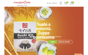 Il sito online di Mangiamondo shop