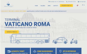 Il sito online di Terminal Vaticano Roma