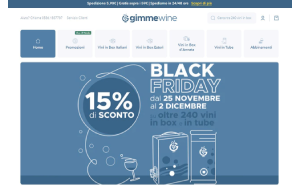 Il sito online di Gimmewine