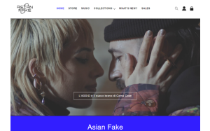 Il sito online di Asian Fake