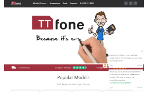 Il sito online di TTfone