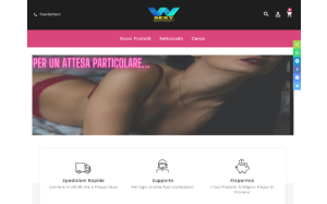Il sito online di Pleasure Hot Sexy Shop