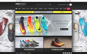Il sito online di Pro-Direct Sport