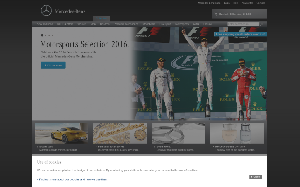 Il sito online di Mercedes-Benz shop