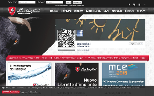 Il sito online di Lamborghini caloreclima