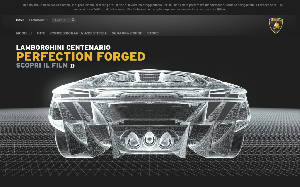 Il sito online di Lamborghini-tractors