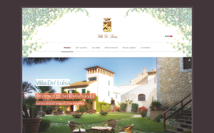 Il sito online di Villa Do Luisa