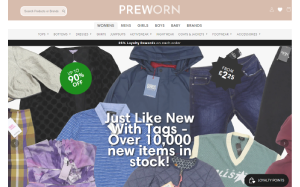 Visita lo shopping online di Preworn