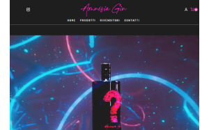 Il sito online di Amnesia Gin