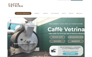 Il sito online di Caffe Vetrina