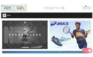 Visita lo shopping online di TennisWorld