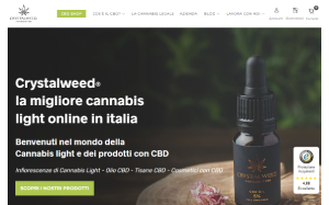 Il sito online di Crystalweed