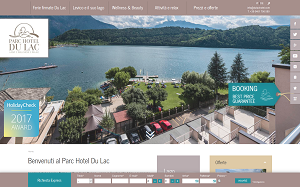 Il sito online di Parc Hotel Du Lac