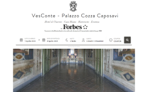 Il sito online di VesConte Palazzo Cozza Caposa