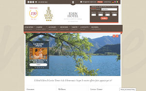 Il sito online di Hotel Eden Levico