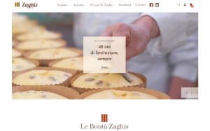 Il sito online di Zaghis