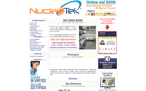 Il sito online di Nucleotek