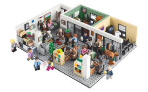 Il sito online di The Office LEGO