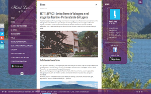 Il sito online di Hotel Levico