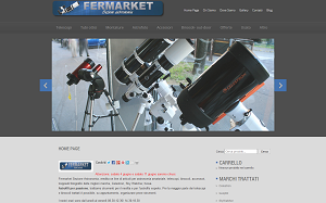 Il sito online di Telescopi Fermarket