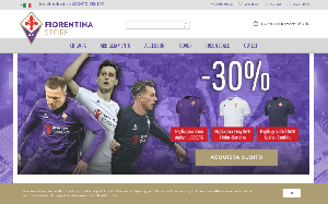Il sito online di Fiorentina store