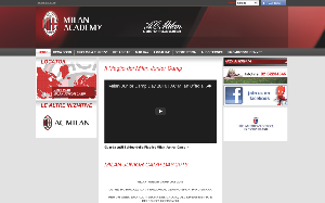 Il sito online di Milan Junior camp