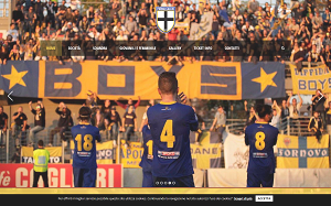 Il sito online di Parma Football Club