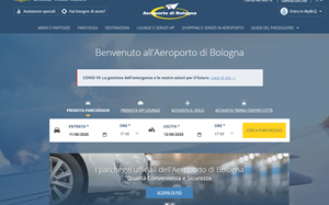 Il sito online di Aeroporto di Bologna